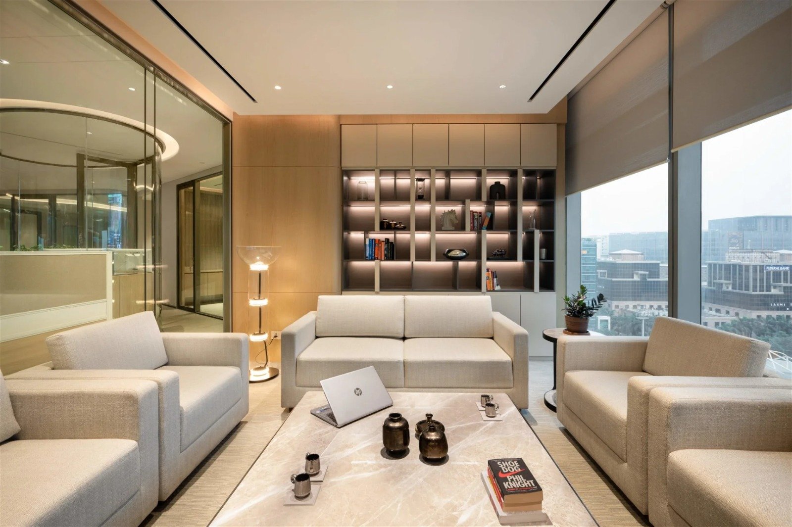 VP-DG-100 Glass Partition